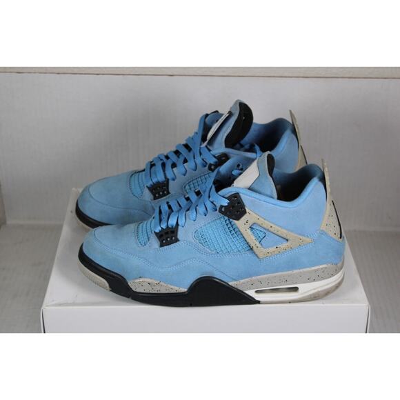 Air Jordan 4 CT8527-400 College Blue Retro Basketball Shoes size 11, W/ box main image 6